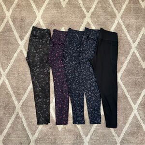 Uniqlo Airism UV Protection Leggings SET OF 5 (Size Medium)